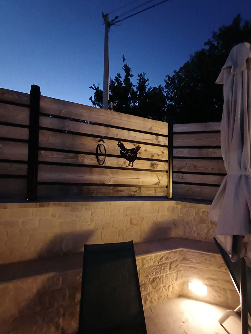 galerie-gite-nuit-2 Douche du Gîte Jeandrée avec piscine à Vitrac en Périgord