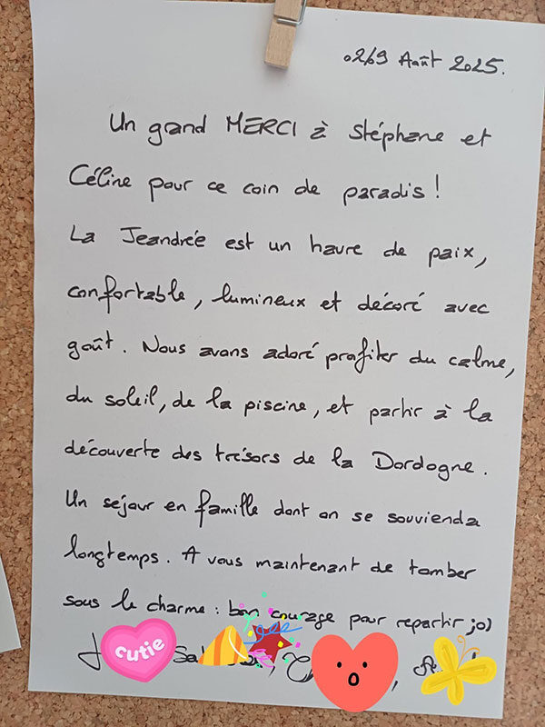 Toilettes du Gîte Jeandrée avec piscine à Vitrac en Périgord